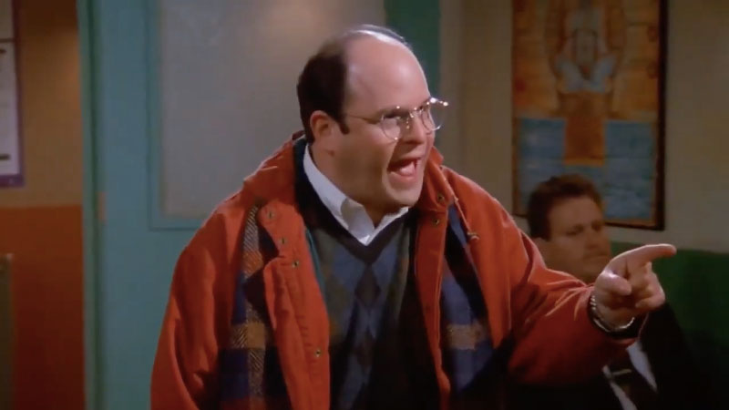 george costanza mad