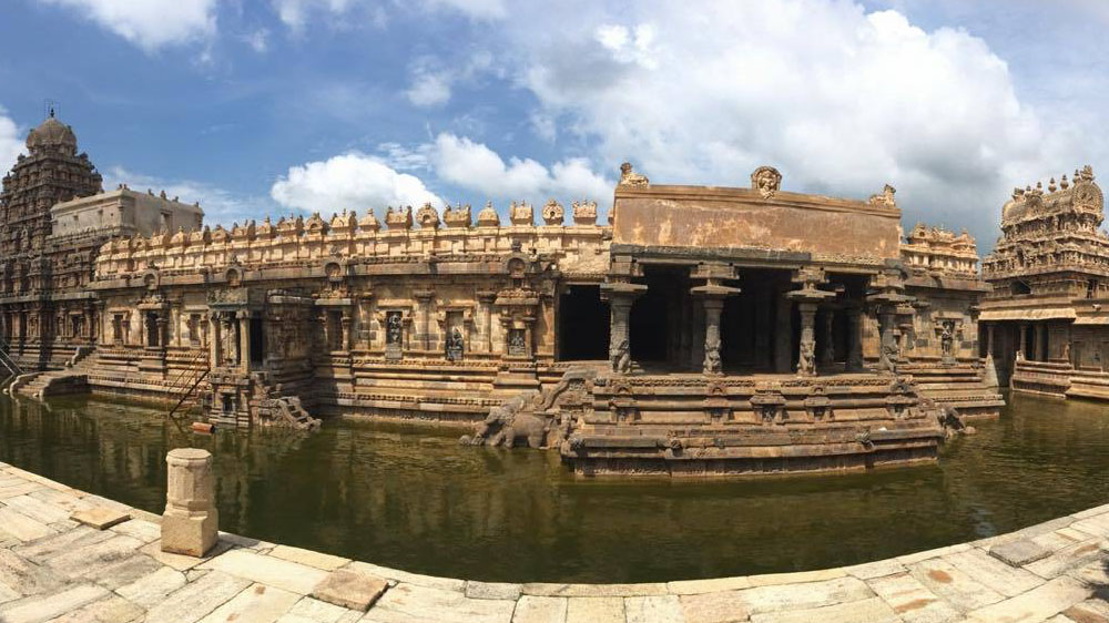 The Author in India: on my first visit to Tamil Nadu, to research my new wellness novel, pretty much only the temples were pleasant. 